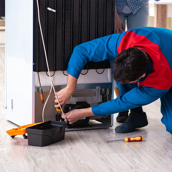 how much do you charge for refrigerator repair services in Libertyville Alabama