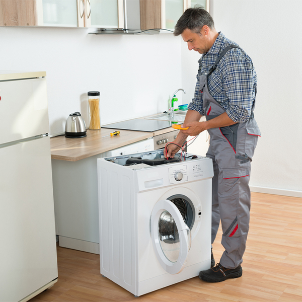 can you walk me through the steps of troubleshooting my washer issue in Libertyville